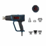 کیت سشوار دیمردار صنعتی دو دسته 2000 وات ایوک Ivek کد K-6031 - تصویر 3