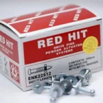 میخ و چاشنی آهن سایز ۲.۲ RED HIT ردهیت اصلی بسته 100 عددی